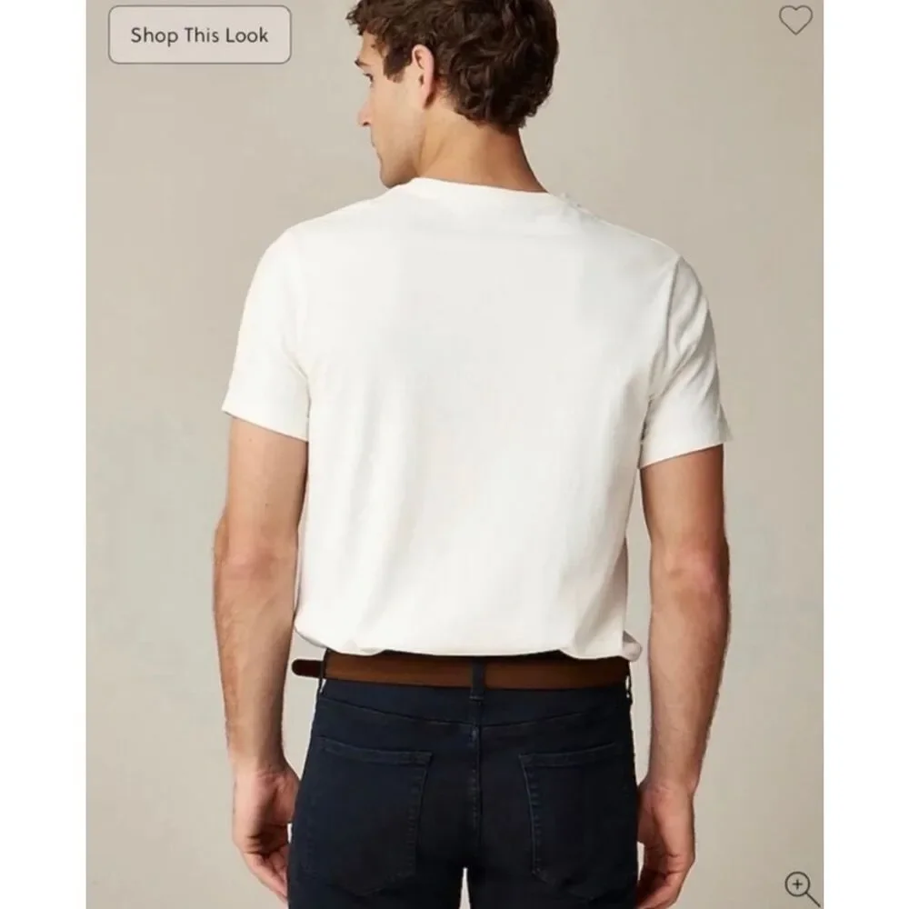 J. Crew Relaxed Premium Weight Cotton Tee NWT size Small
